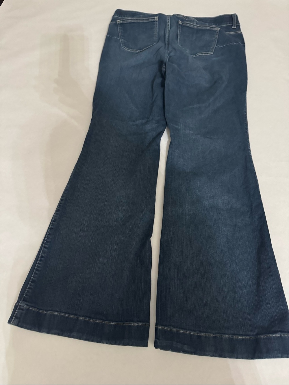 Torrid Dark Blue Wide Leg Flare Jeans |18| - Picture 6 of 10